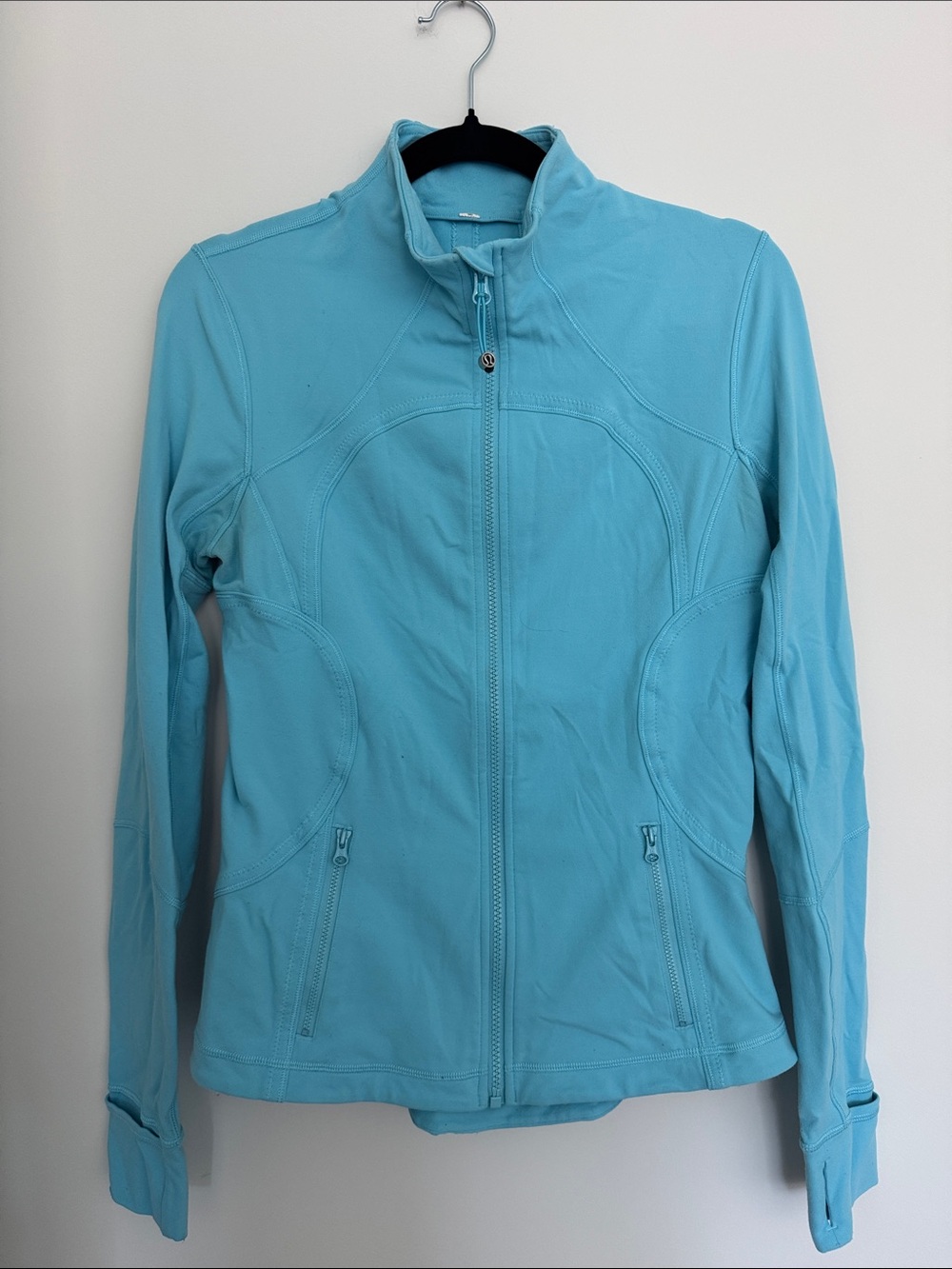 Lululemon Athletica Blue Women's Zip-Up Stretch Form Define Jacket